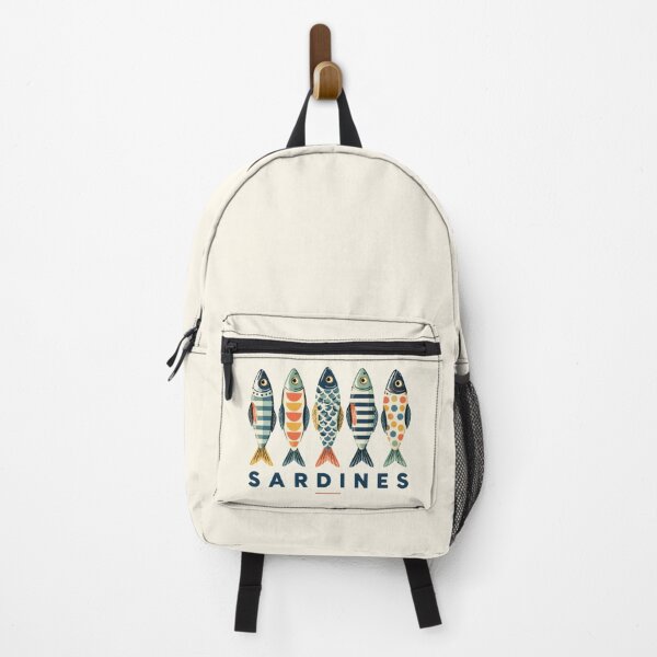 Item preview, Colorful sardine patterns designed and sold by anytka.
