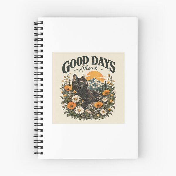Item preview, Good Days Ahead Black Cat Flowers designed and sold by Casper9.