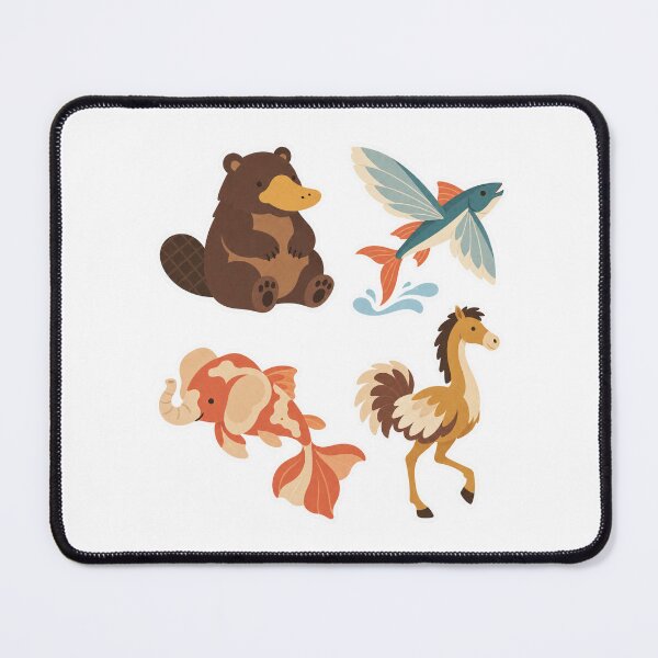 Item preview, Avatar Fantasy Animal Stickers Cut Paper Collection designed and sold by Witcrafters.