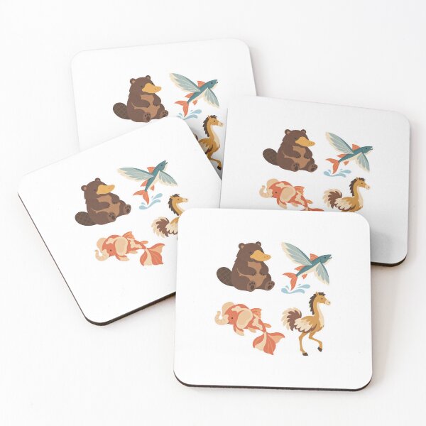 Item preview, Avatar Fantasy Animal Stickers Cut Paper Collection designed and sold by Witcrafters.