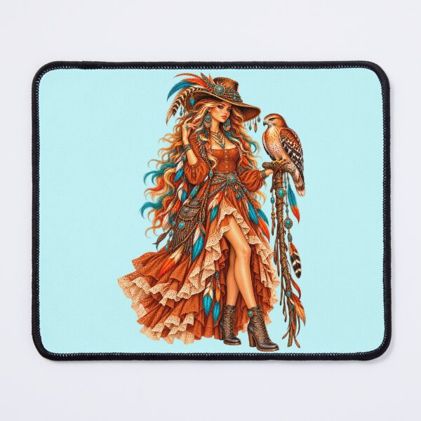 Item preview, The Wanderess of Ember And Turquoise 1 designed and sold by Dawne's Designs.