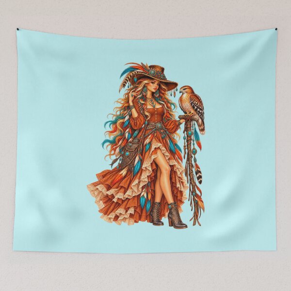 Item preview, The Wanderess of Ember And Turquoise 1 designed and sold by Dawne's Designs.