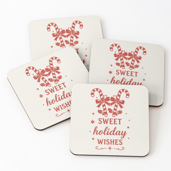 Item preview, Sweet Holiday Wishes – Candy Cane Christmas Art designed and sold by Tklezardesigns.