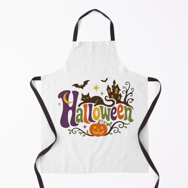Item preview, Spooky Halloween Emblem with Haunted Castle and Flying Bats designed and sold by interdesigner.