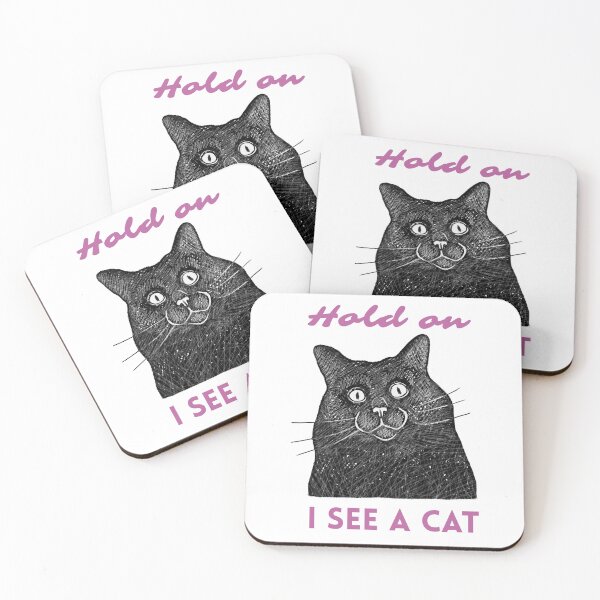 Item preview, Hold on I see a cat designed and sold by alczar.