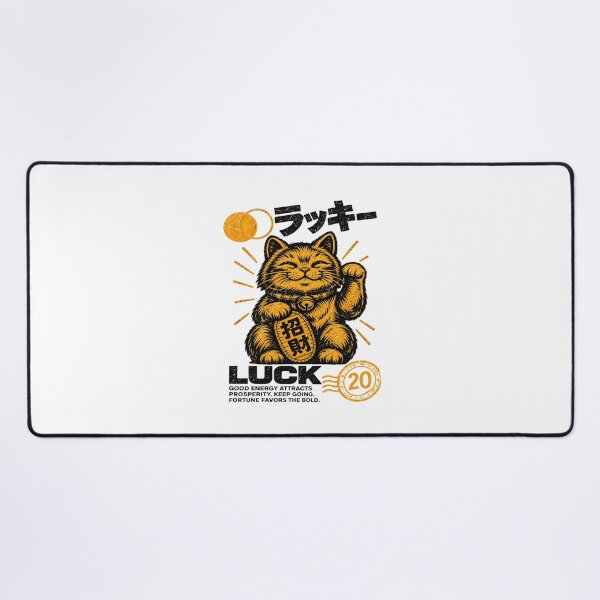 Item preview, Lucky Maneki Neko Cat T-Shirt designed and sold by PurrStreet.