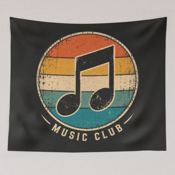 Item preview, Music club logo design with colors designed and sold by anytka.