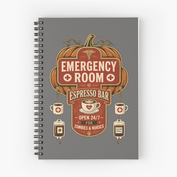 Item preview, Emergency Room Espresso Bar – ER nurse coffee designed and sold by Art-Arcade6.