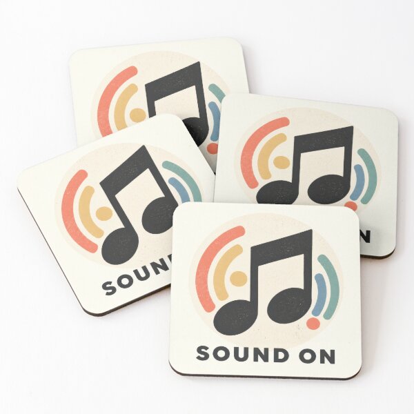 Item preview, Sound on button with design designed and sold by anytka.