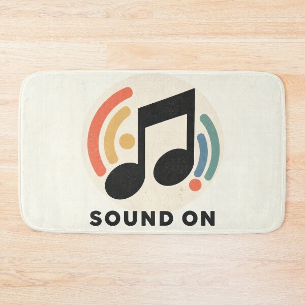Item preview, Sound on button with design designed and sold by anytka.