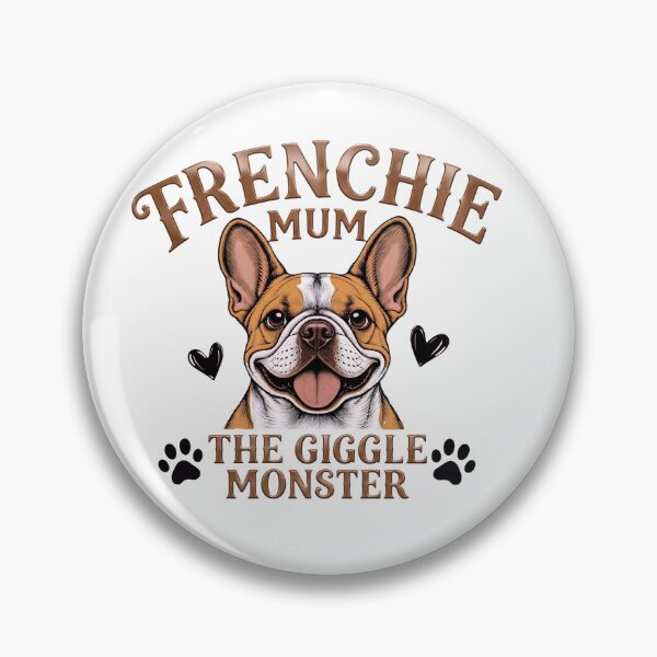Item preview, Frenchie Dog the giggle Monster designed and sold by SABEHAT.