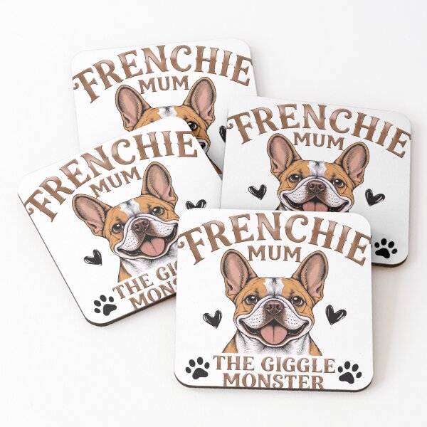 Item preview, Frenchie Dog the giggle Monster designed and sold by SABEHAT.