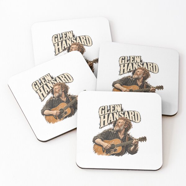 Item preview, Glen Hansard Acoustic Guitar Vintage Portrait designed and sold by Witcrafters.