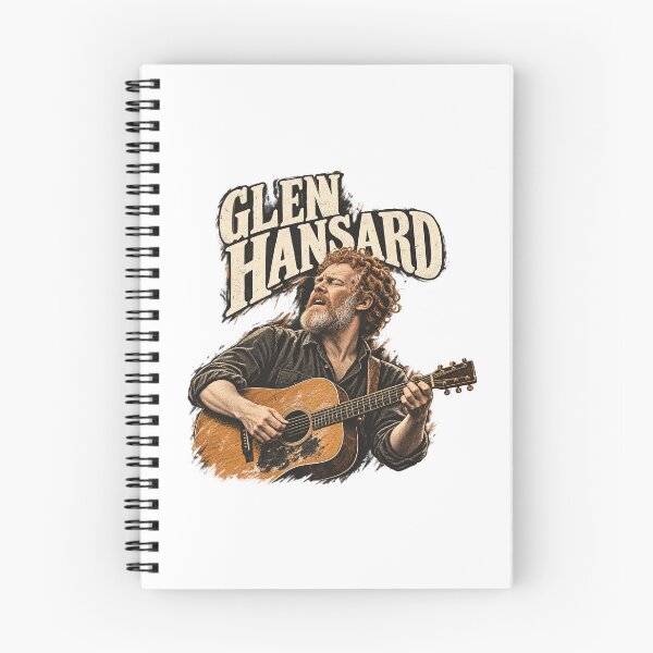 Item preview, Glen Hansard Acoustic Guitar Vintage Portrait designed and sold by Witcrafters.