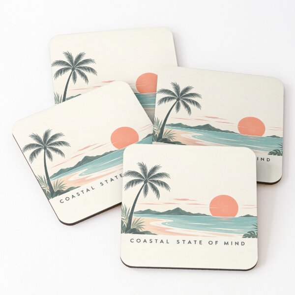Item preview, Coastal state of mind with nature designed and sold by anytka.