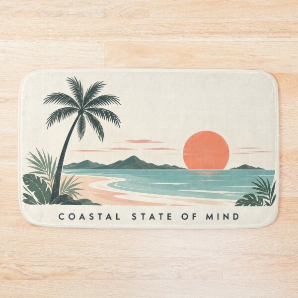 Item preview, Coastal state of mind with nature designed and sold by anytka.