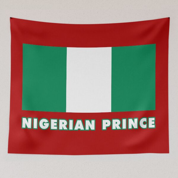 Item preview, Nigeria Flag for Nigerian Prince designed and sold by Karate Octopus.