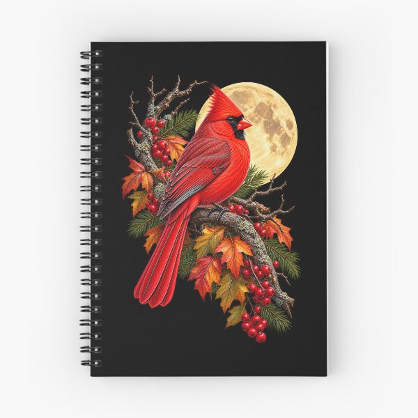 Item preview, Cardinal Under Full Moon designed and sold by RockitBaby.