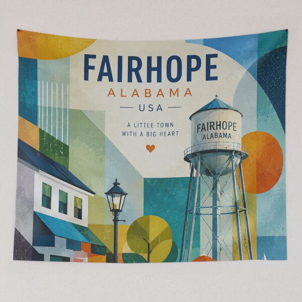 Item preview, Fairhope, Alabama Painting – Beautiful place in the United States of America. designed and sold by GalleryKauffeld.