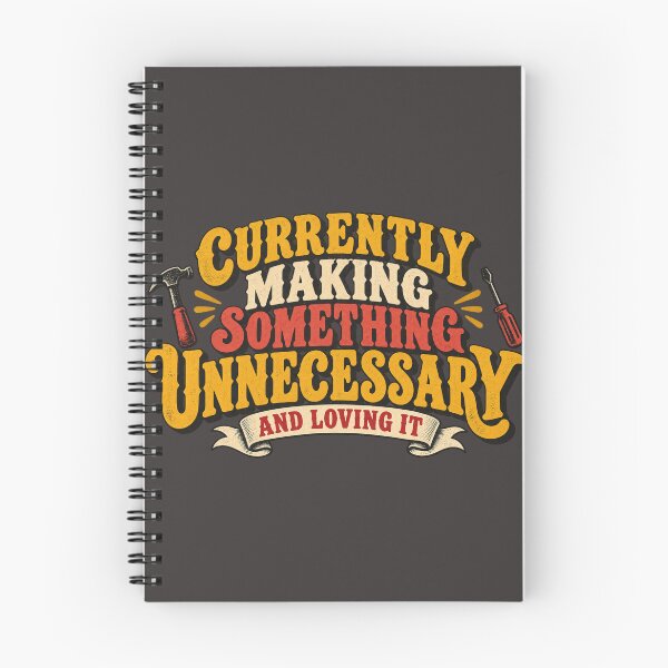 Item preview, Currently Making Something Unnecessary – Funny Maker Design designed and sold by Golden Era Studio.