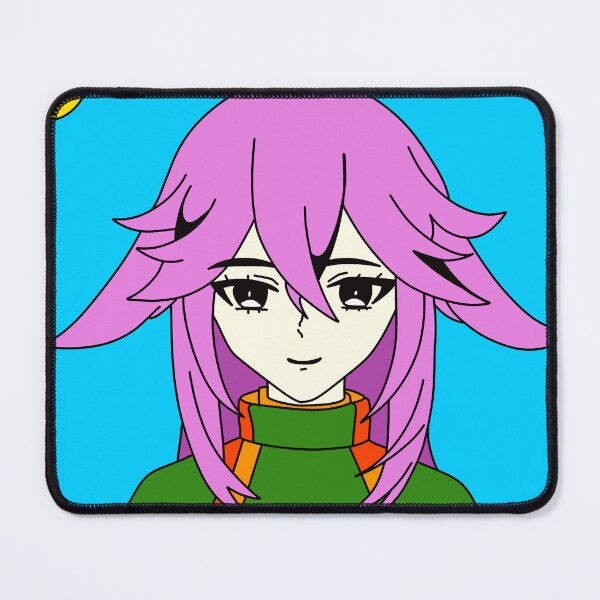 Item preview, Calm Smiling Pink Hair designed and sold by FabioThieme.
