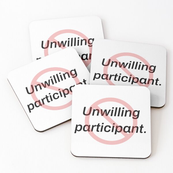 Item preview, Unwilling Participant Funny Introvert T-Shirt designed and sold by TeeheesAndCo.