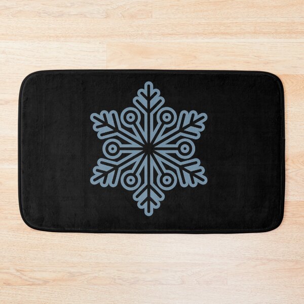 Item preview, Blue Snowflake Black Seamless Pattern ​2. Main Tag (Tagi Subiinaa) designed and sold by ​Jyoti Digital Artist.