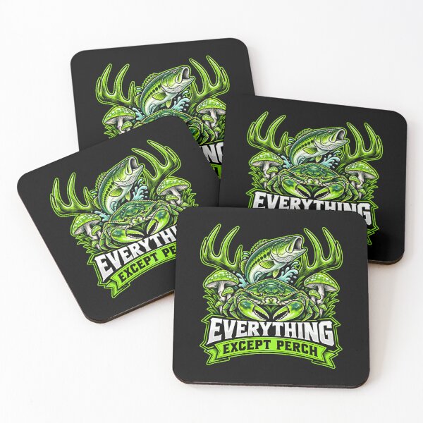 Item preview, Everything Except Perch Funny Fishing Angler Fish Crab designed and sold by Whirx.