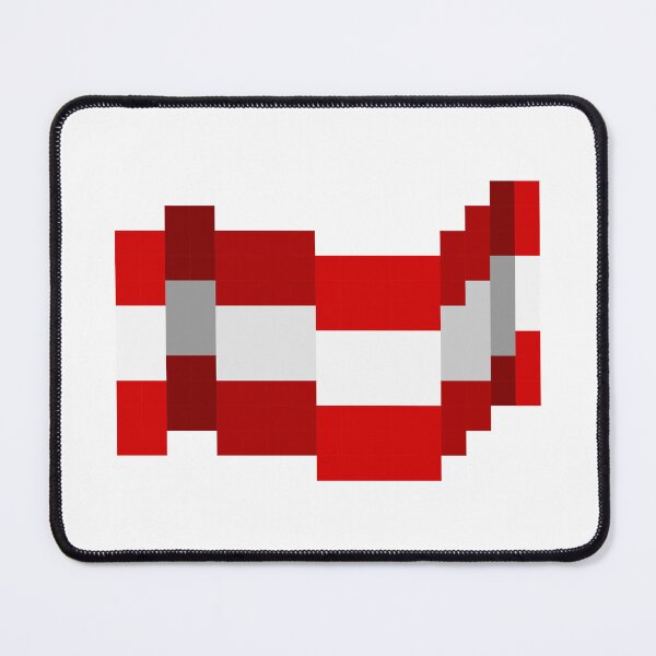 Item preview, Pixel Civil Austria Flag designed and sold by HarveyHandcraftsandDesigns.