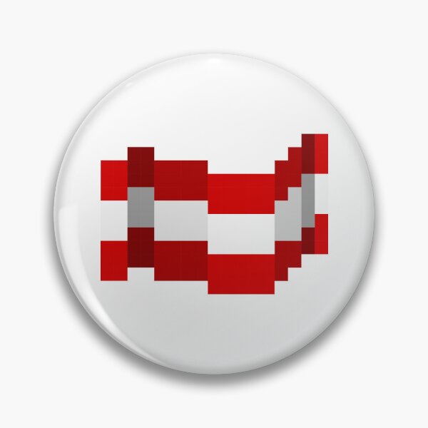 Item preview, Pixel Civil Austria  Flag designed and sold by HarveyHandcraftsandDesigns.