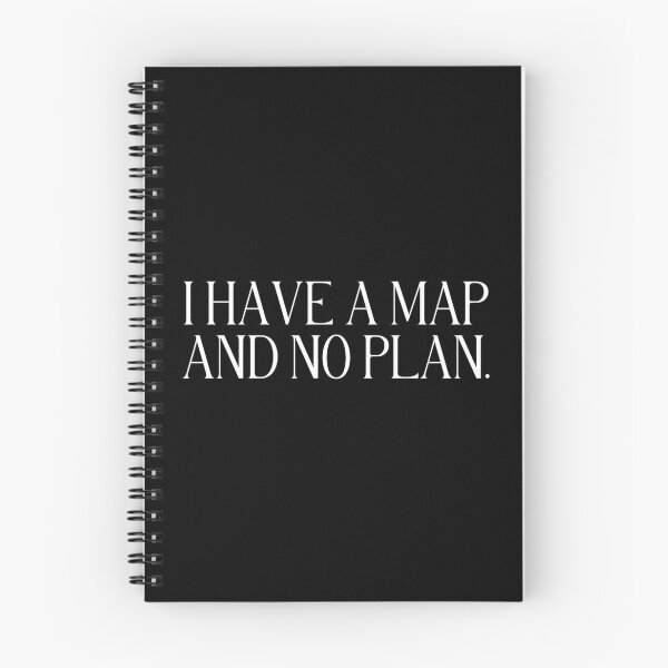 Item preview, I Have A Map And No Plan | Funny Travel Quote | Road Trip, Adventure & Wanderlust Humor designed and sold by stylishdzign.