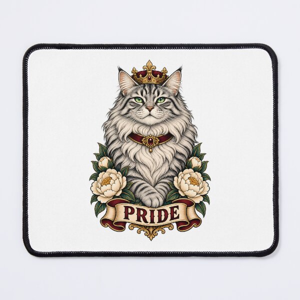 Item preview, Pride Seven Deadly Sins Royal Maine Coon Crown designed and sold by Old's Cool Cat Studio.