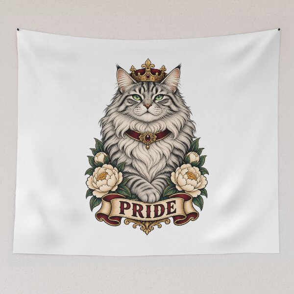 Item preview, Pride Seven Deadly Sins Royal Maine Coon Crown  designed and sold by Old's Cool Cat Studio.