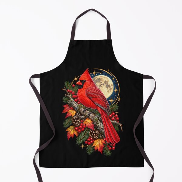 Item preview, Cardinal by Moon and Stars Celestial Night Bird Nature Design designed and sold by RockitBaby.