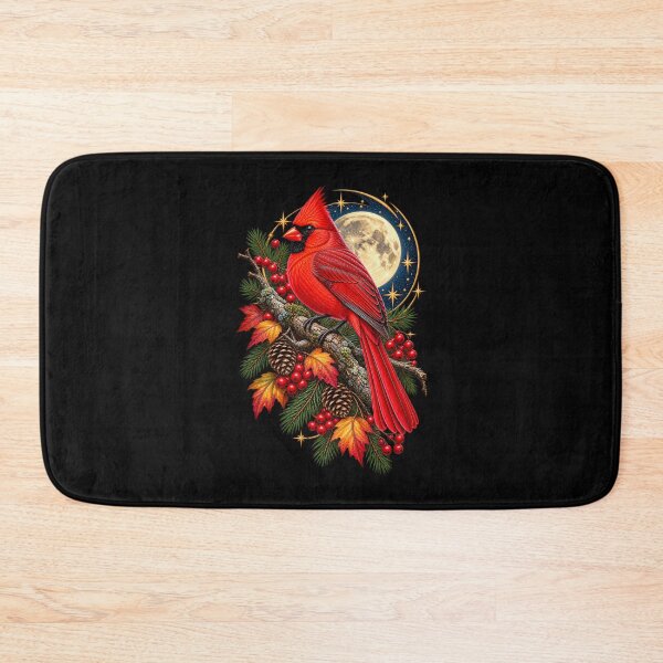 Item preview, Cardinal by Moon and Stars Celestial Night Bird Nature Design designed and sold by RockitBaby.