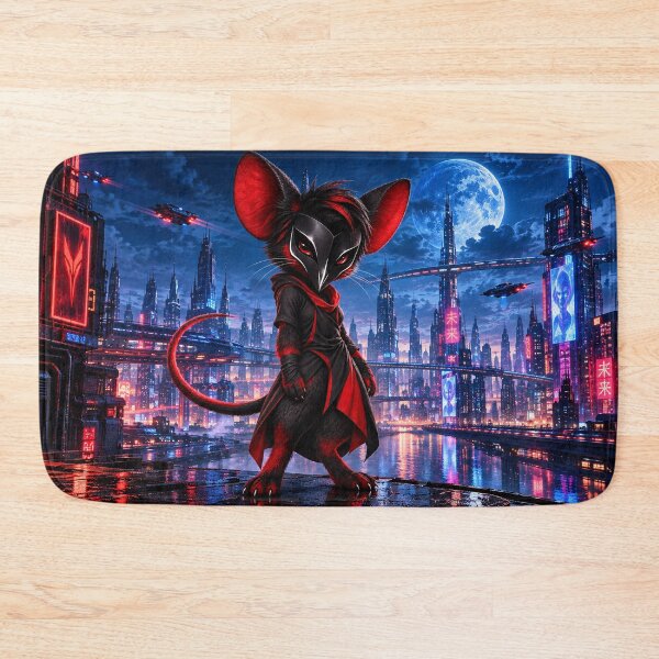 Item preview, Chibi Fukurō – Sci-Fi City wide designed and sold by Ruinations Creations .