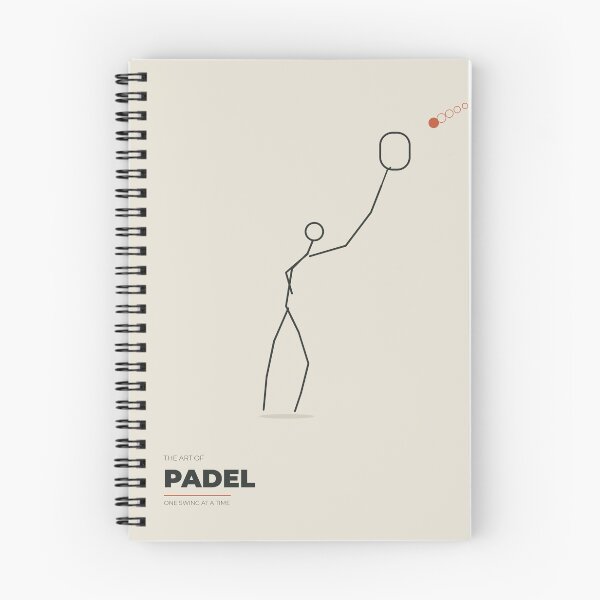 Item preview, The Art of Padel Minimalist Line Art Design designed and sold by CourtCultureHQ.
