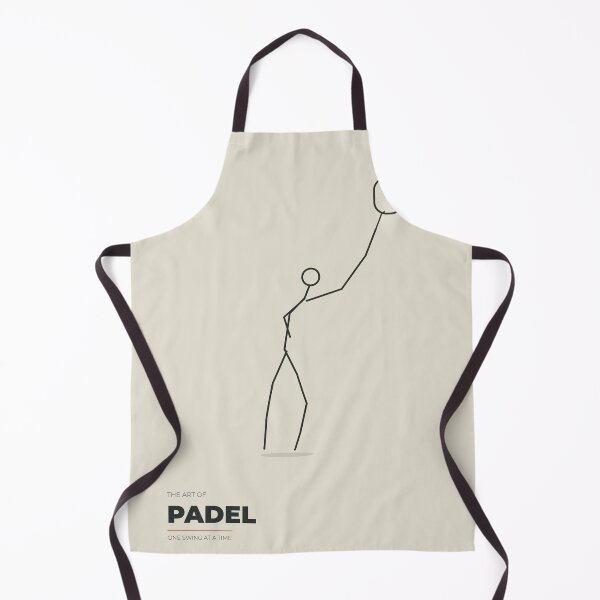 Item preview, The Art of Padel Minimalist Line Art Design designed and sold by CourtCultureHQ.