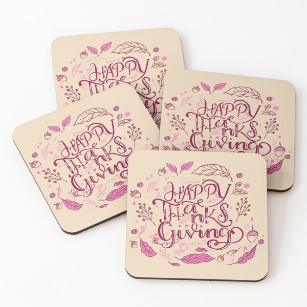 Item preview, Cheerful Pink-Inspired Thanksgiving designed and sold by lifeinspired4u.