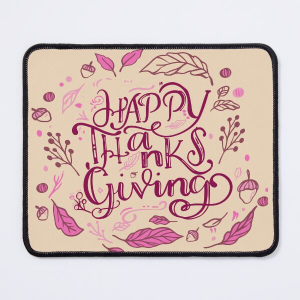 Item preview, Cheerful Pink-Inspired Thanksgiving designed and sold by lifeinspired4u.