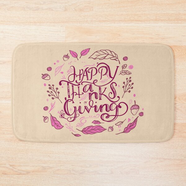 Item preview, Cheerful Pink-Inspired Thanksgiving designed and sold by lifeinspired4u.