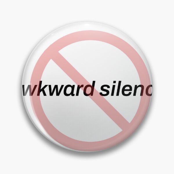 Item preview, Awkward Silence Funny Antisocial T-Shirt designed and sold by TeeheesAndCo.