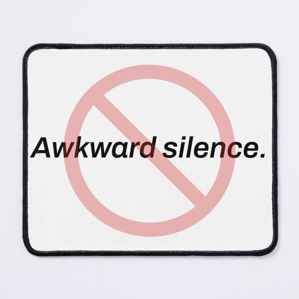 Item preview, Awkward Silence Funny Antisocial T-Shirt designed and sold by TeeheesAndCo.