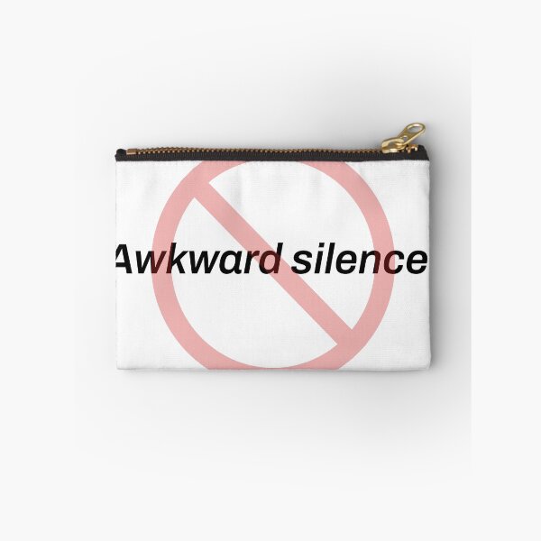 Item preview, Awkward Silence Funny Antisocial T-Shirt designed and sold by TeeheesAndCo.