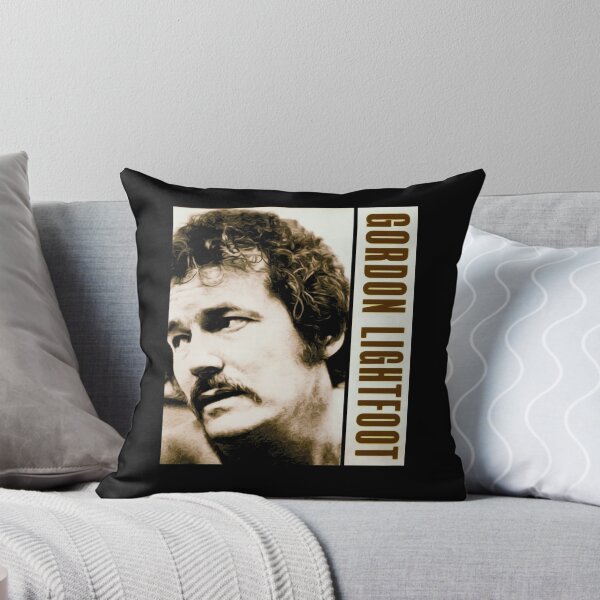 Item preview, Gordon Lightfoot Vintage Sepia Portrait Design designed and sold by Joymurysoa.