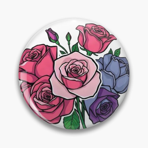 Item preview, Colorful Flower Bouquet Sticker – Cute Floral Botanical Sticker for Flower Lovers designed and sold by surbhiArt.
