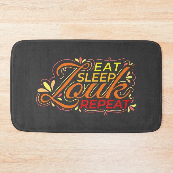 Item preview, Eat Sleep Zouk Repeat Brasilian Zouk dance  designed and sold by Szkicerka.