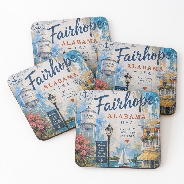 Item preview, Fairhope, Alabama Painting – Beautiful place in the United States of America. designed and sold by GalleryKauffeld.