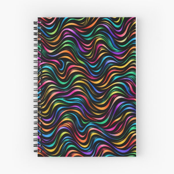 Item preview, Sparkling Rainbow Zebra Waves designed and sold by annenambiro.