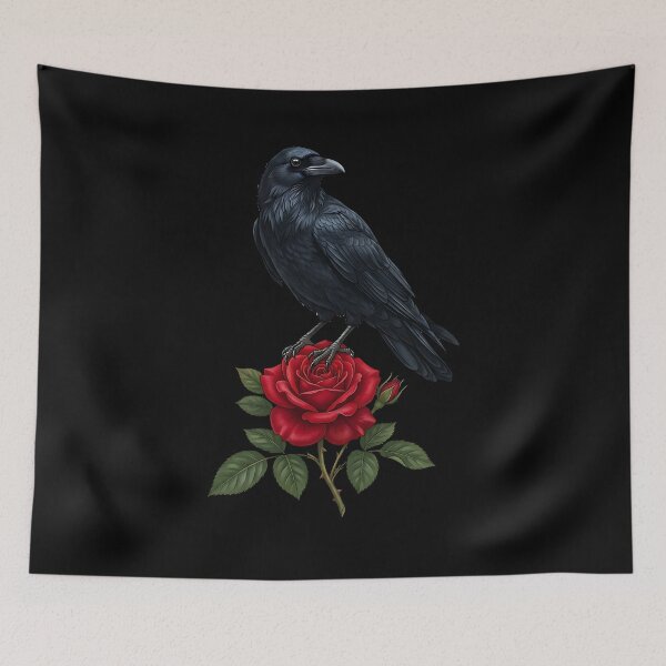 Item preview, Roses and Ravens designed and sold by ReneMM.